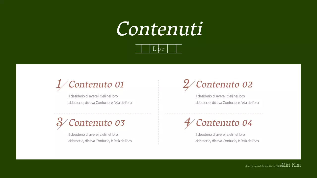 Carta manoscritta verde