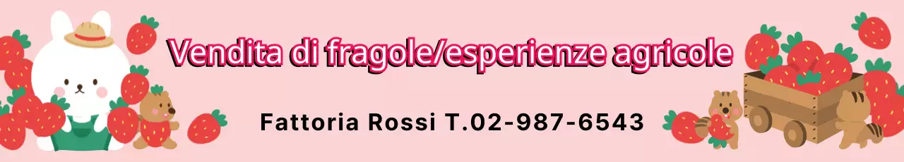 Esperienza di fattoria delle fragole rosa