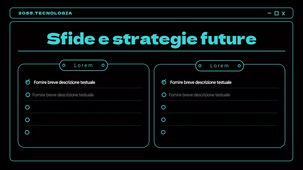 Gli accenti neon neri e blu guardano alle tendenze tecnologiche del futuro