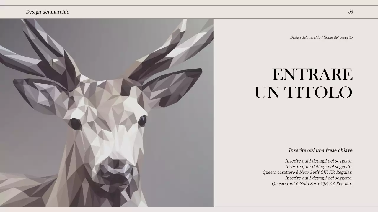 Portafoglio concettuale dalle linee pulite in bianco sporco e nero