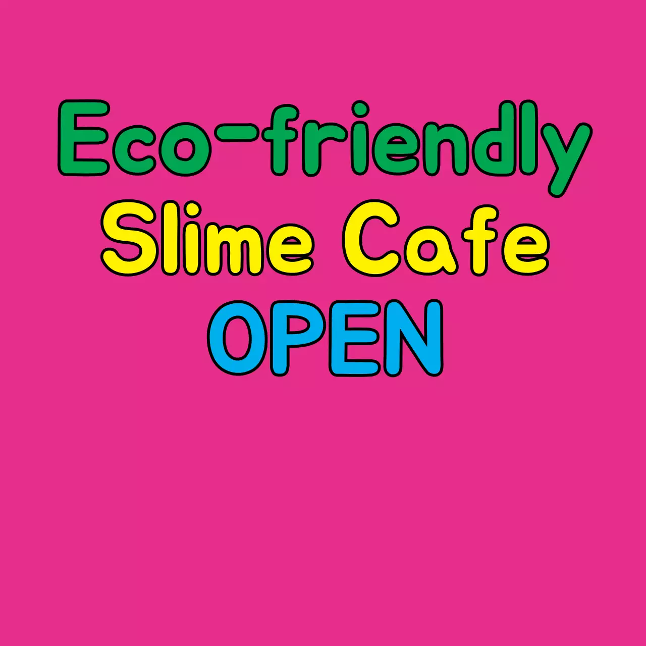 Biểu ngữ quảng cáo quán cà phê Pink Trendy