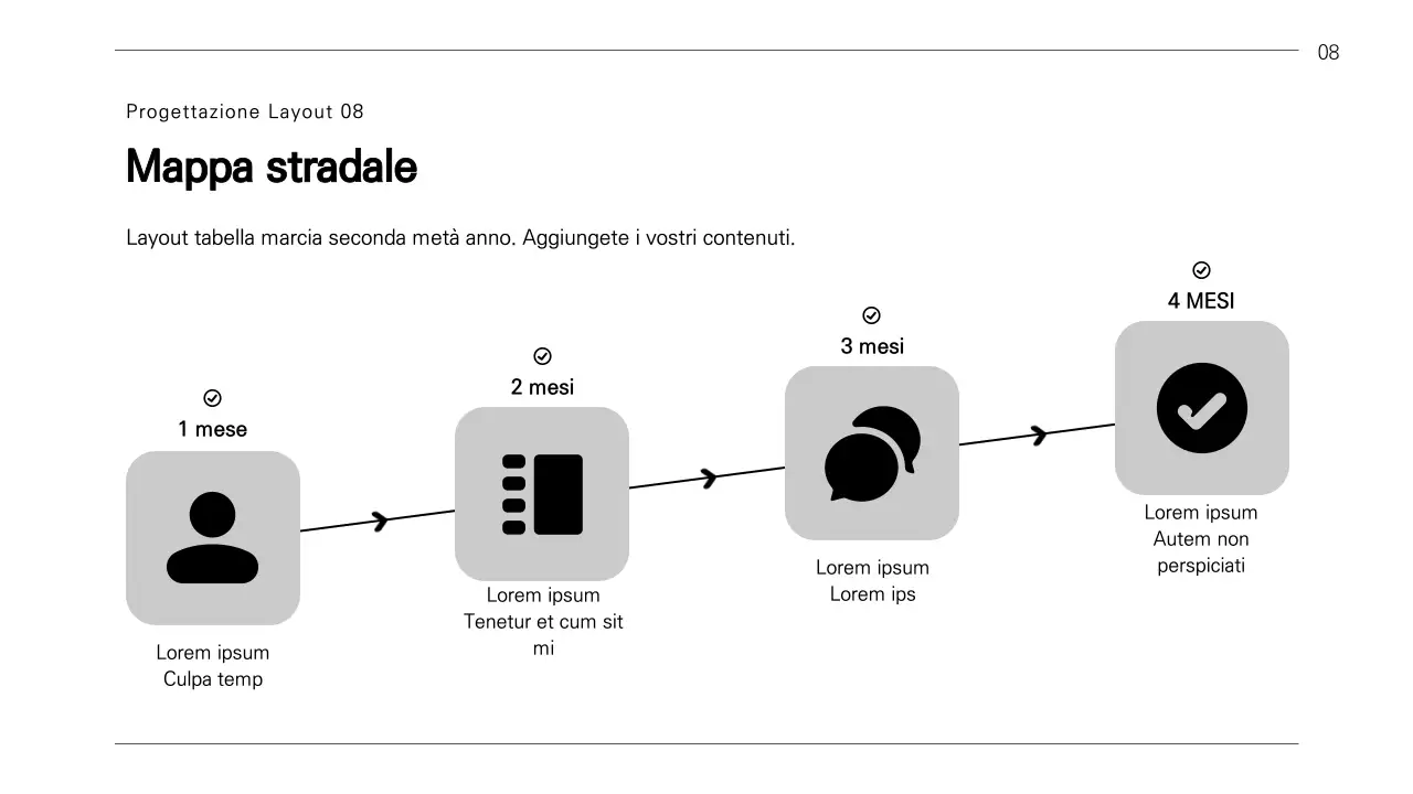 Un semplice rapporto di lavoro in bianco e nero