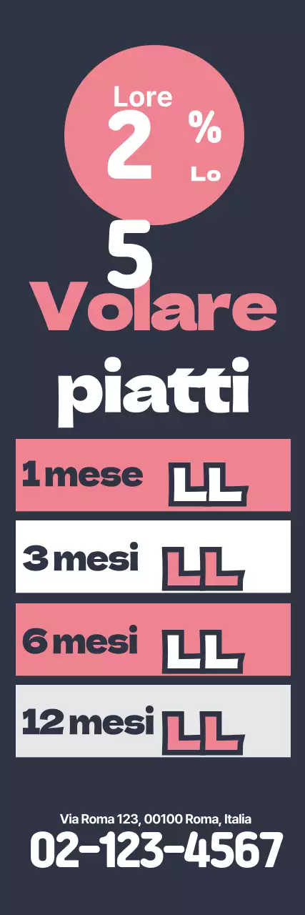 Pilates volante_Striscione ritratto