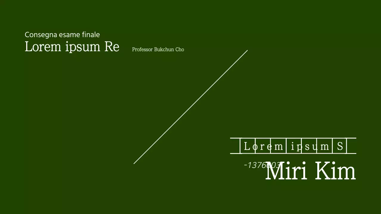 Carta manoscritta verde