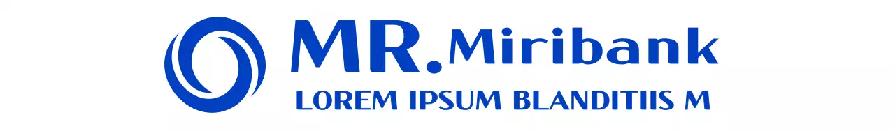 Simple, modern symbol logo style in a simple blue color to celebrate and promote the launch of a bank health insurance plan.