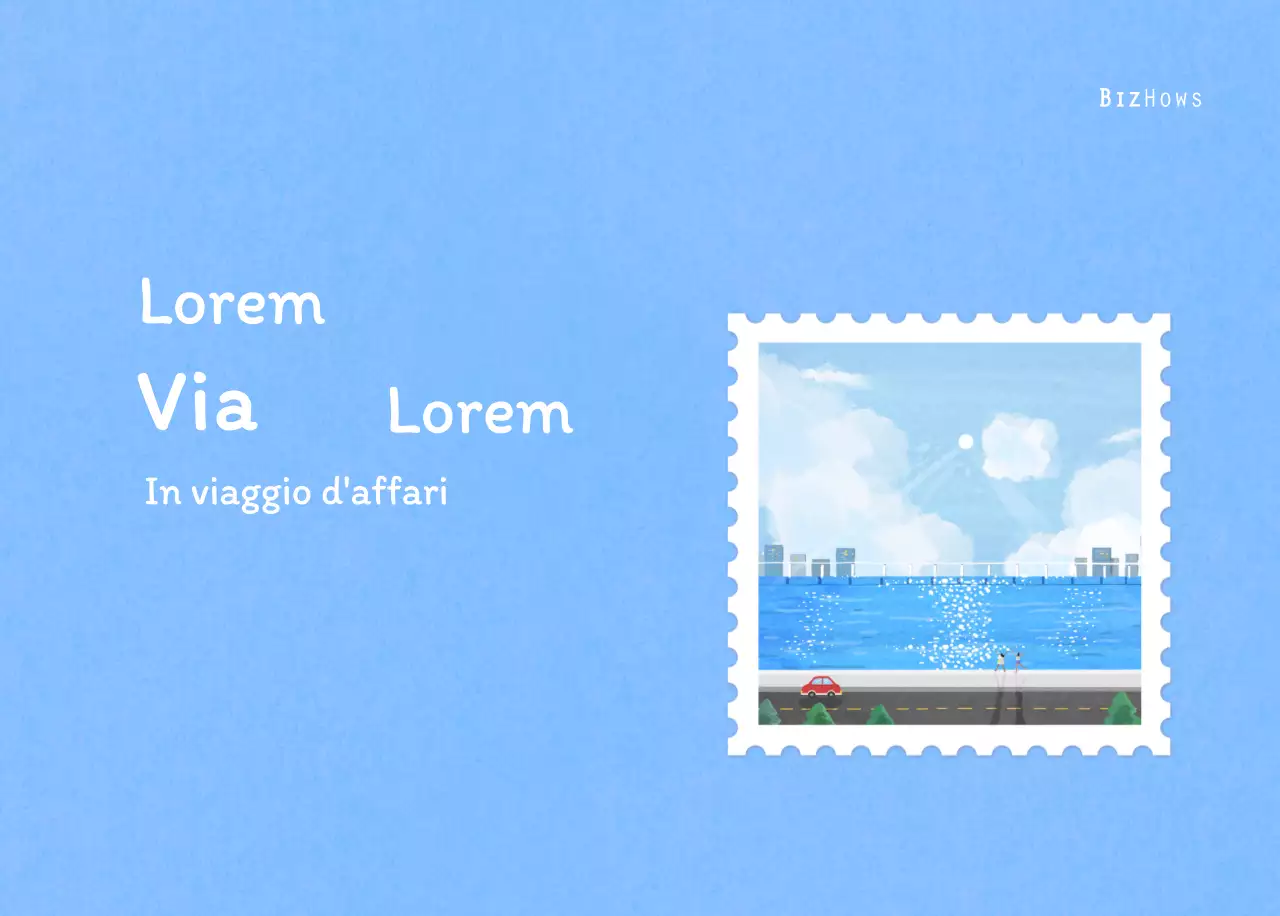 Illustrazioni di francobolli con un concetto caldo