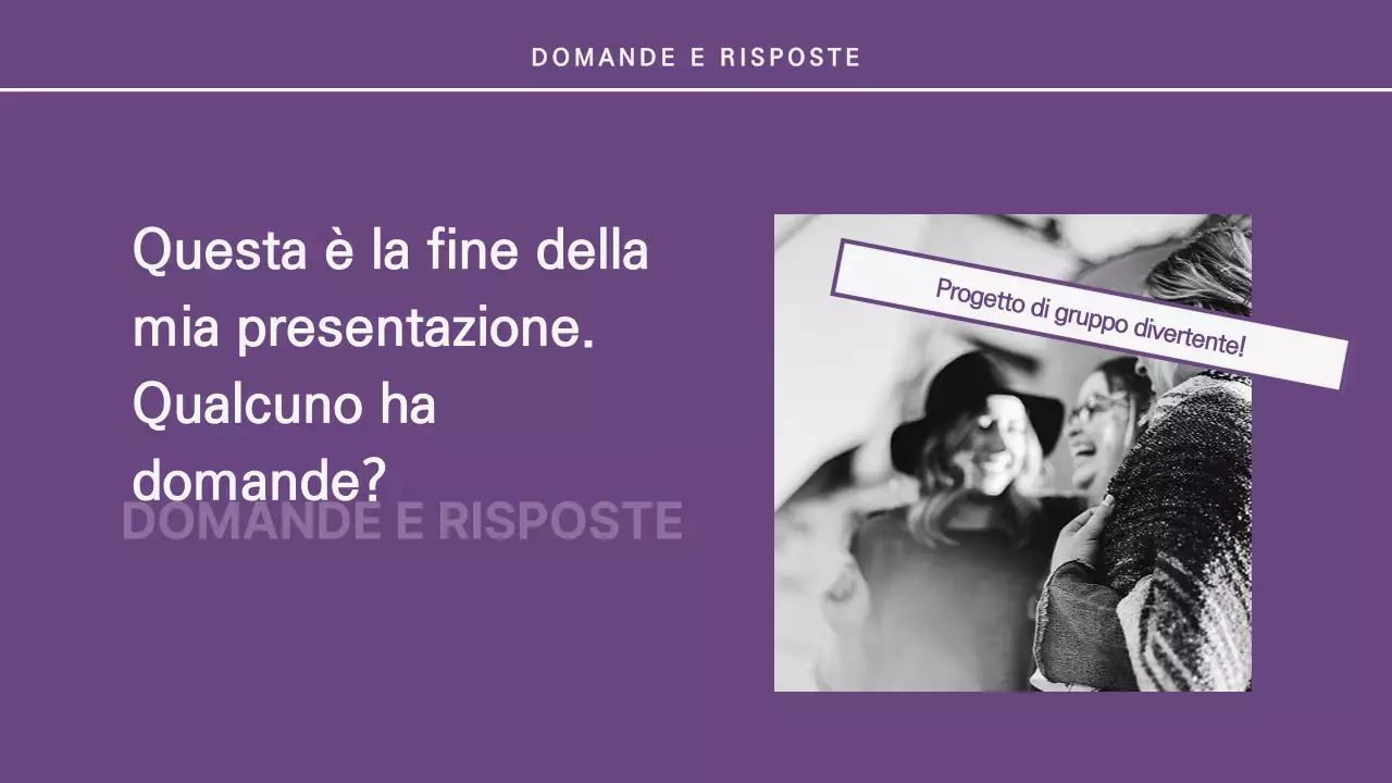 Presentazioni più pulite