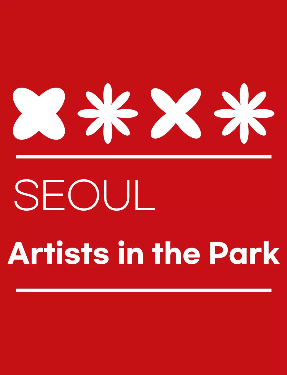 red and white simple art festival symbol icon logo style cultural festival staff