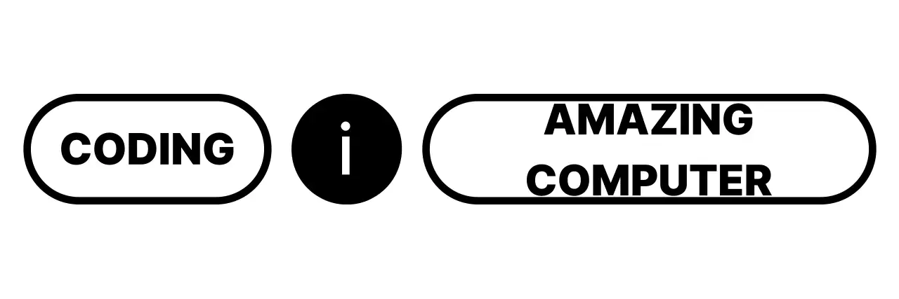 Promote a computer coding school in a black and simple text stationery style