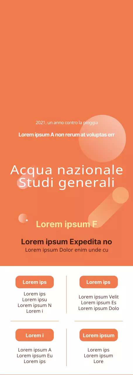 Arancione e bianco puliti per annunciare e promuovere le aperture dei corsi di formazione.