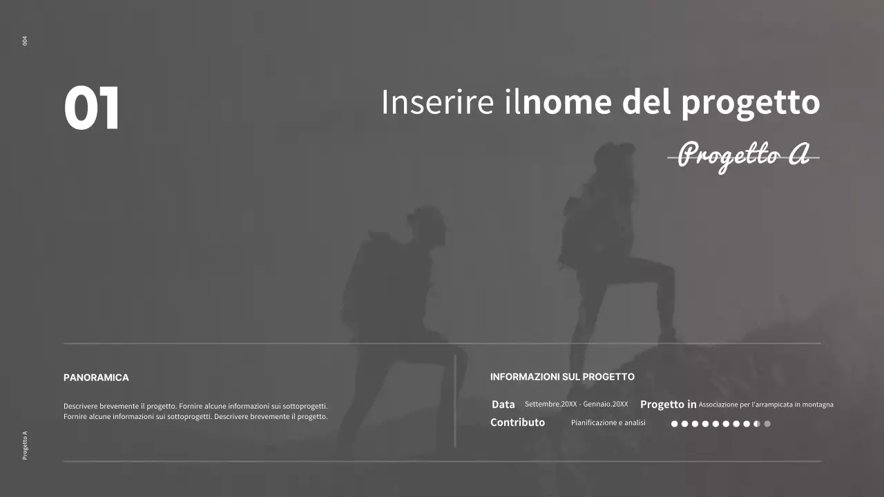 Un portafoglio di concetto pulito in bianco e arancione