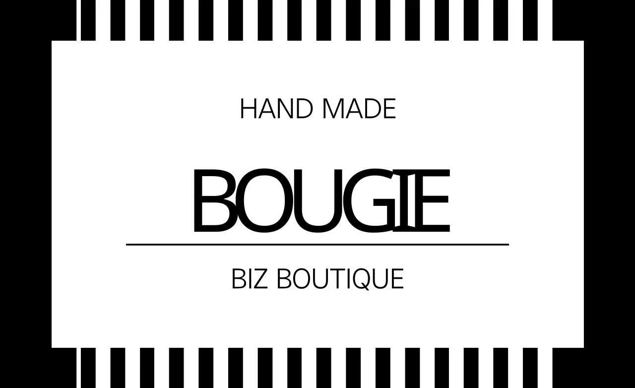 Black Minimalist Boutique Advertisement Banner