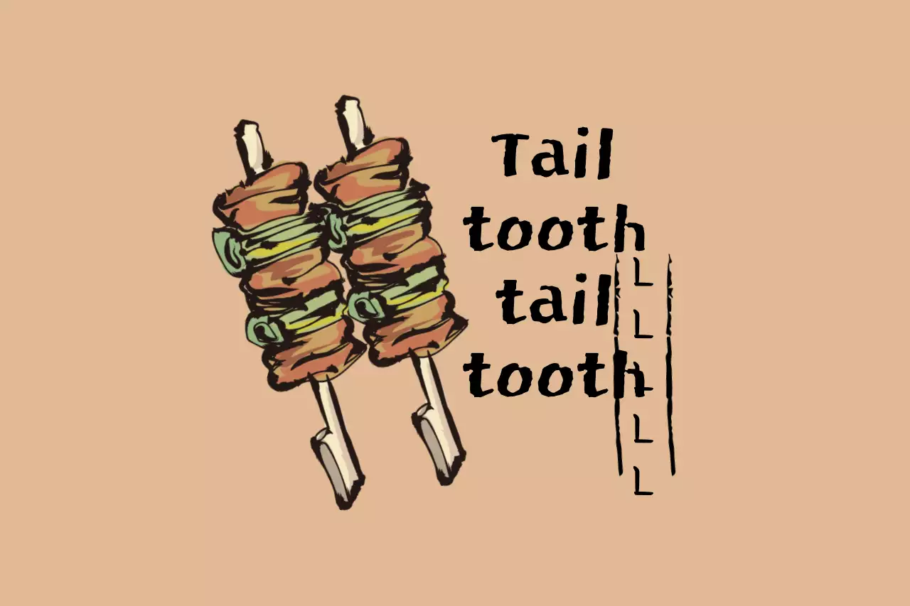 Banner de menu de comida retrô bege