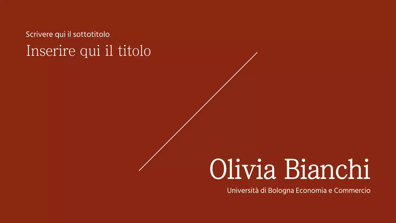 Layout fotografico in bordeaux