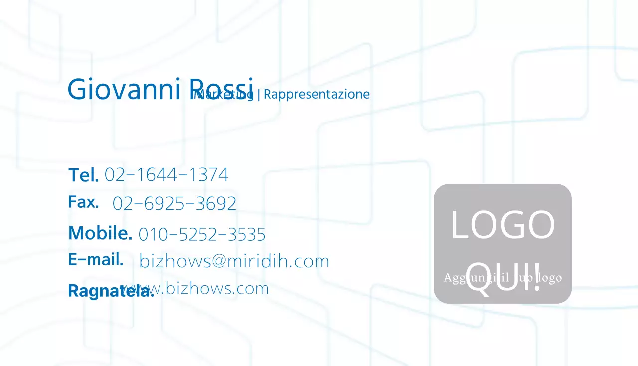 Biglietti da visita aziendali