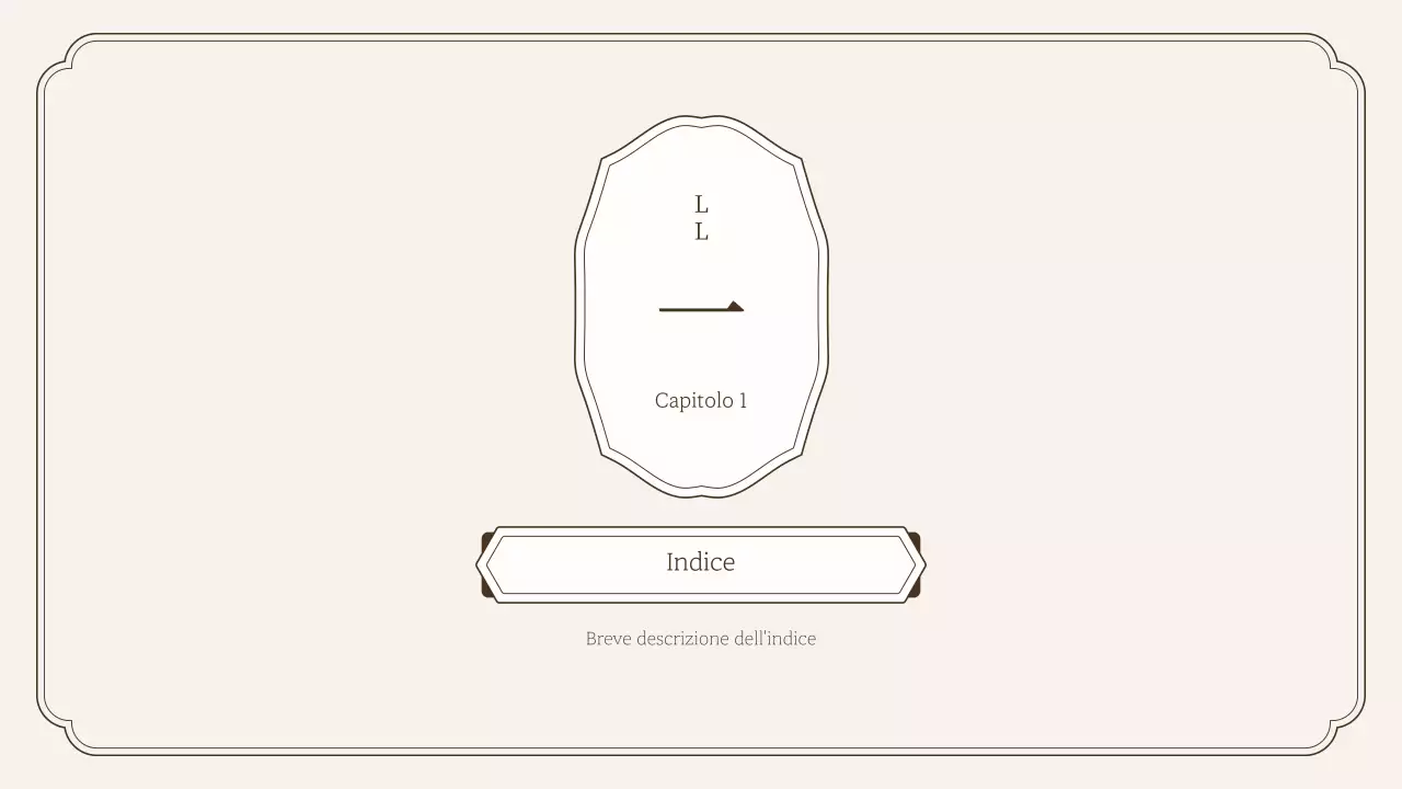 Semplice kit di presentazione in stile orientale