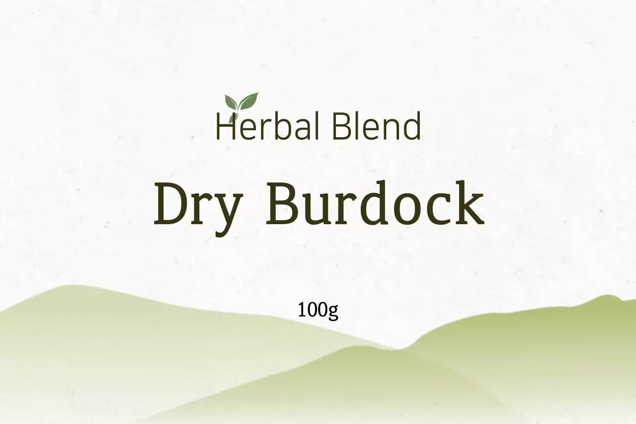 Bardana seca