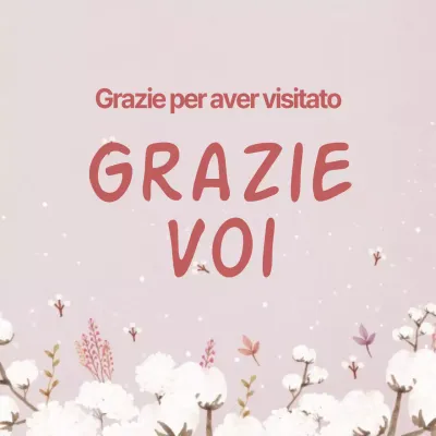 Grazie per aver visitato