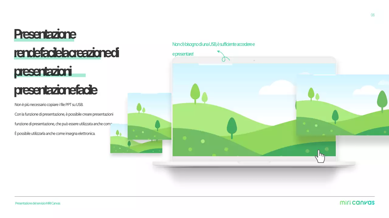 Profilo aziendale semplice