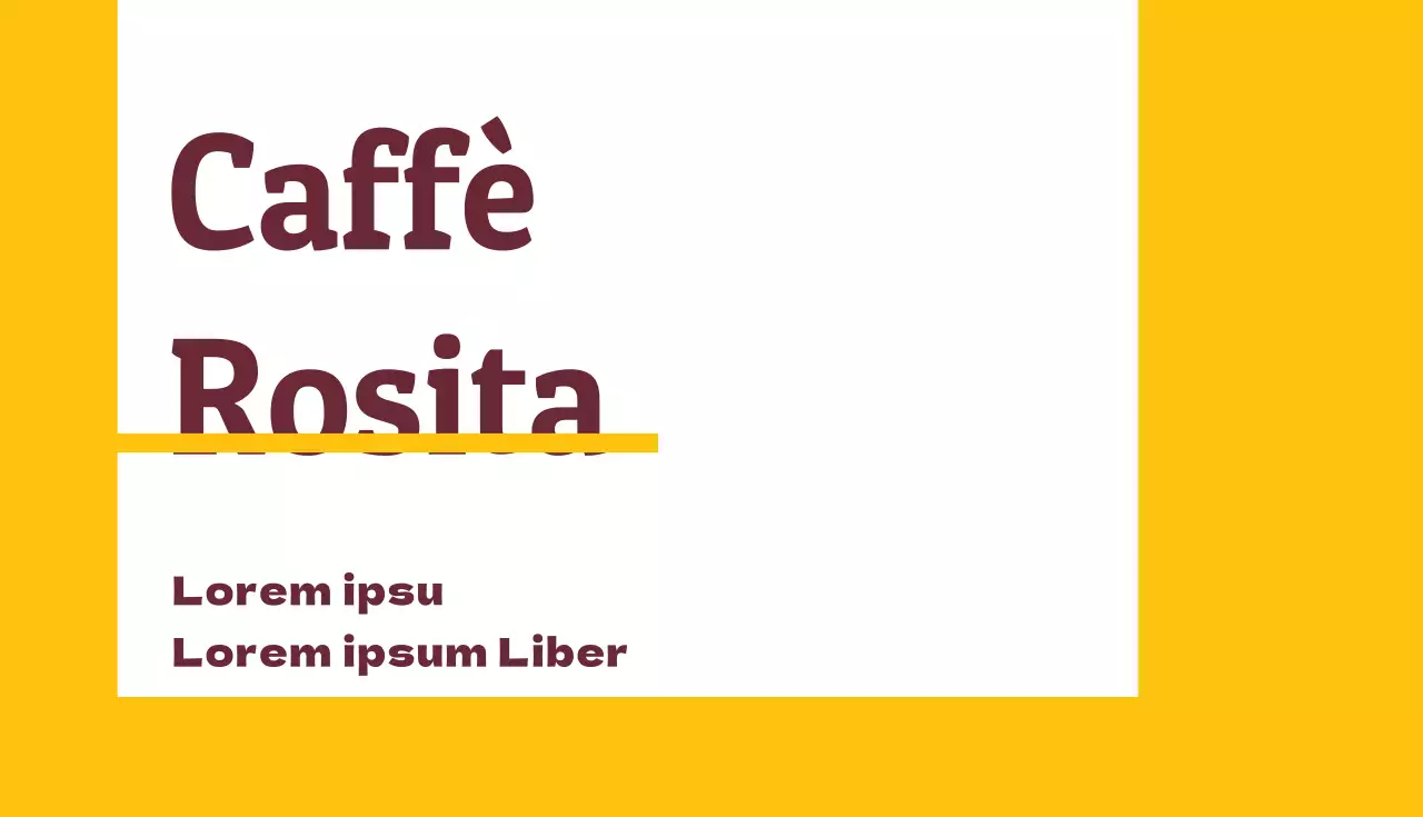 Coupon per eventi Cafè