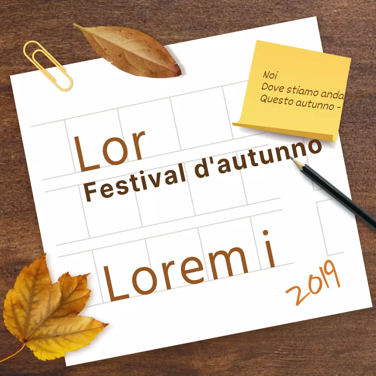 Festival d'autunno