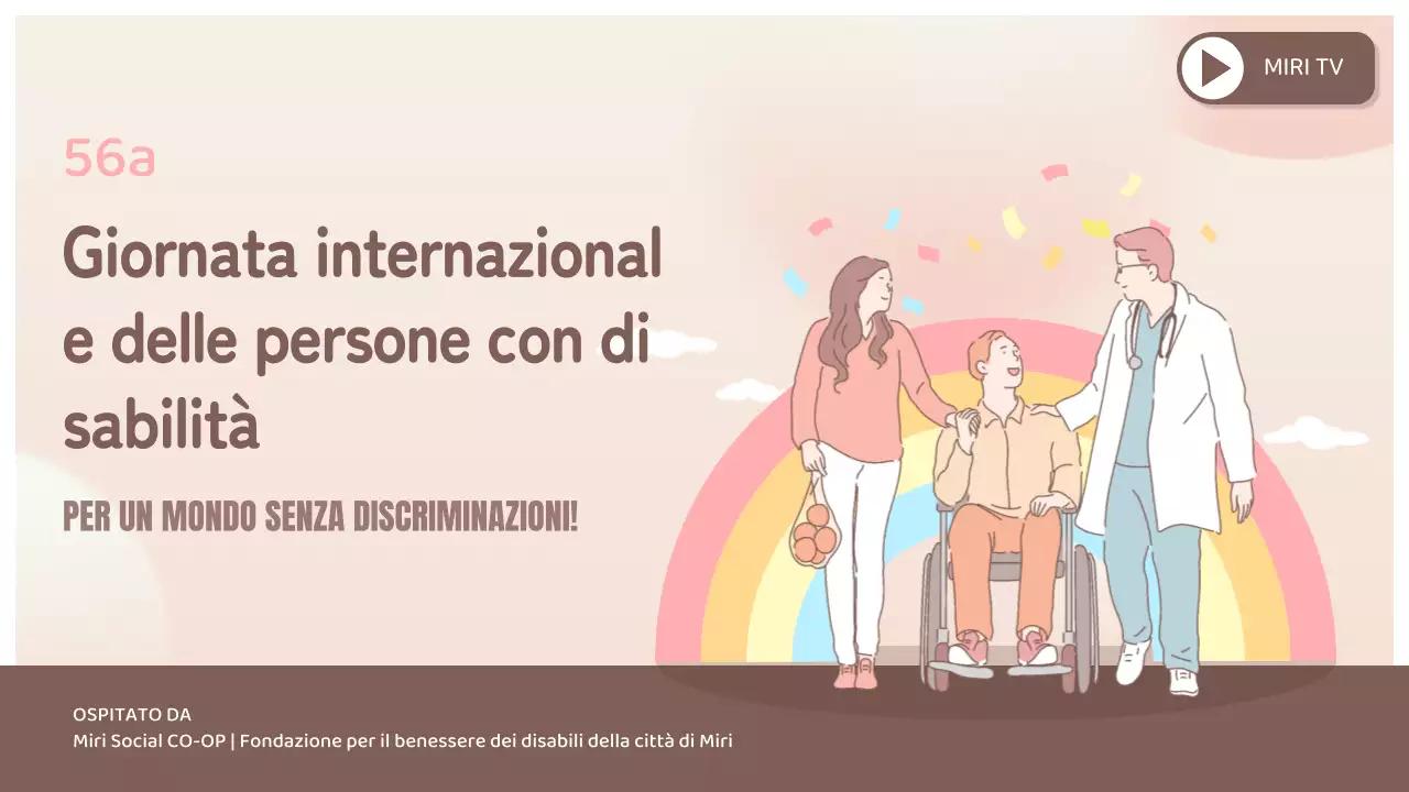 pubblicità della giornata rosa dell'handicap