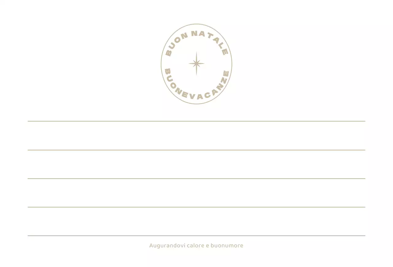 Cartolina natalizia rossa con foto