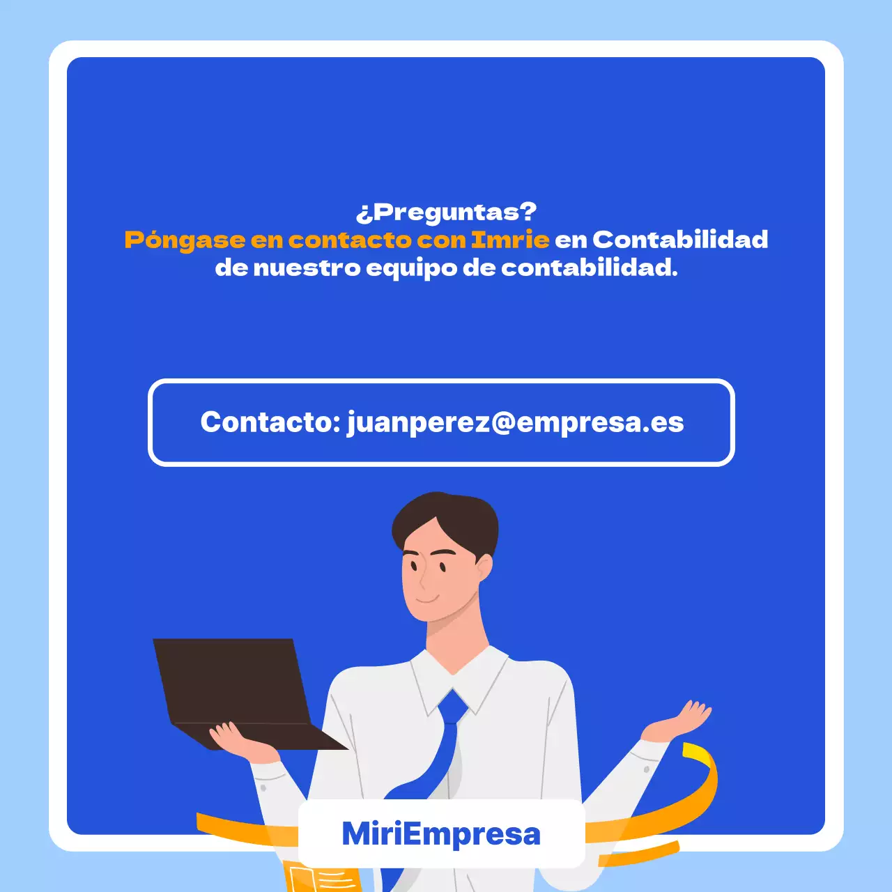 Superannuation finance cardnews con el tema de la carpeta azul