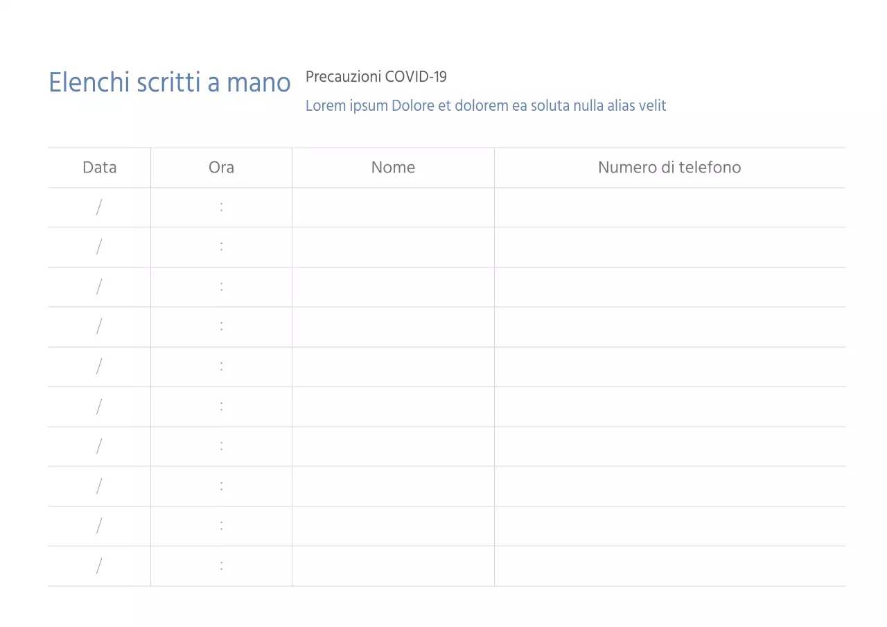 Nero e blu navy semplice concetto corona elenco scritto a mano