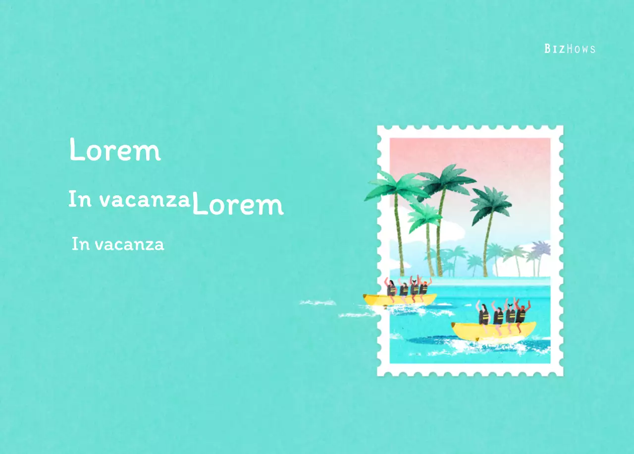 Illustrazioni di francobolli con un concetto caldo