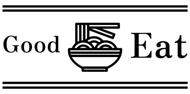 Black and white simple modern food symbol logo and text combination logo type style Chinese restaurant promotion