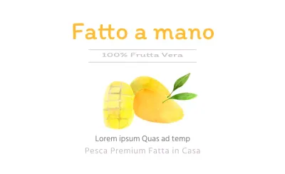100% VERA FRUTTA Mango