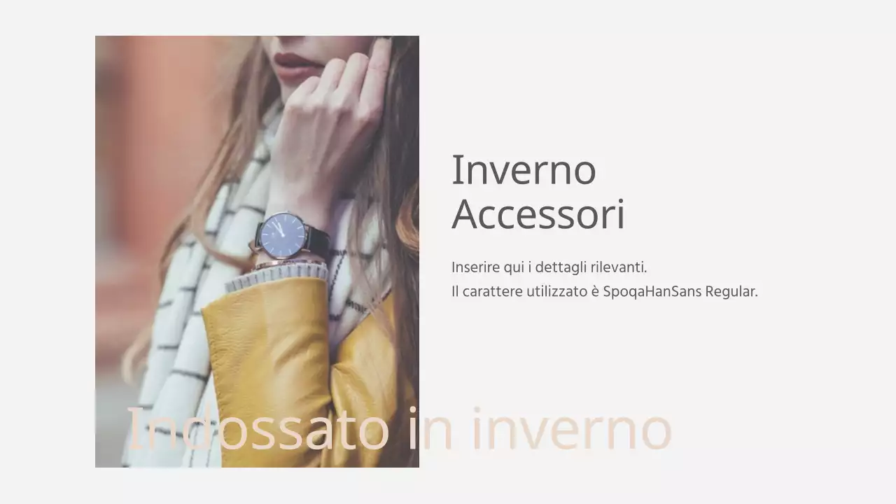 Design per presentazioni scolastiche