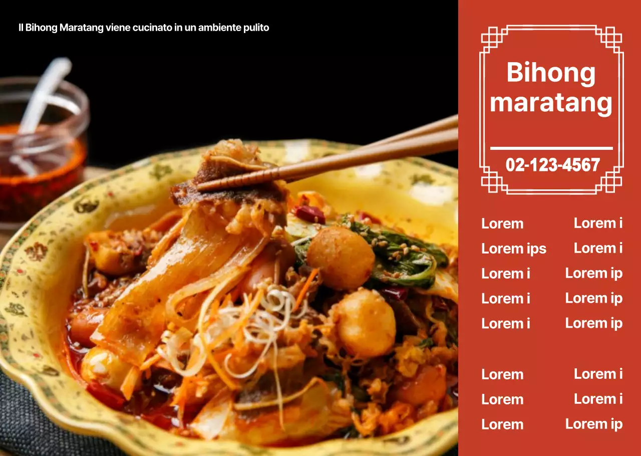 Semplice fotografia di cibo Lucidi per lavagne di menu per il settore della ristorazione