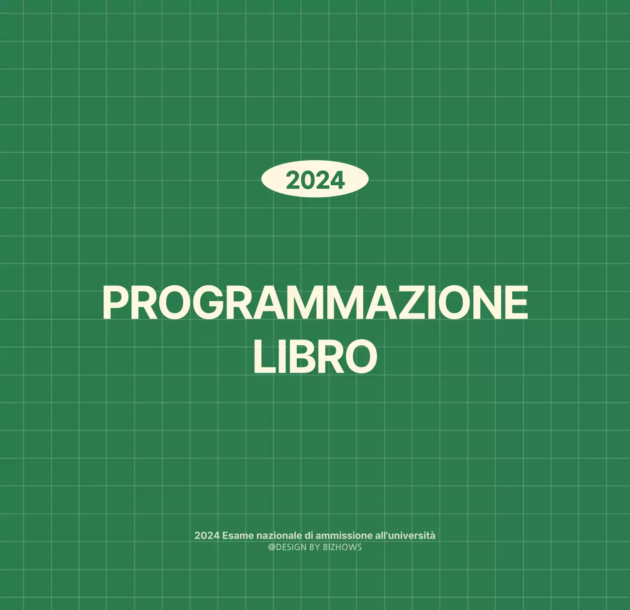 Calendario da parete SAT D-day concept in verde e giallo chiaro
