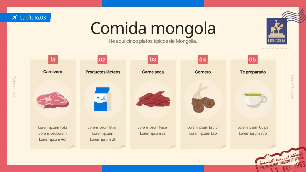 Guía de Mongolia, un destino de moda en azul y rojo