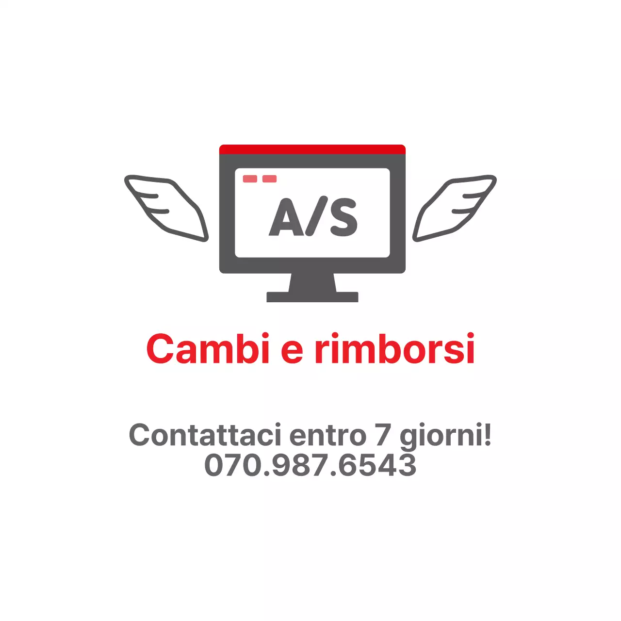 Cambi e rimborsi