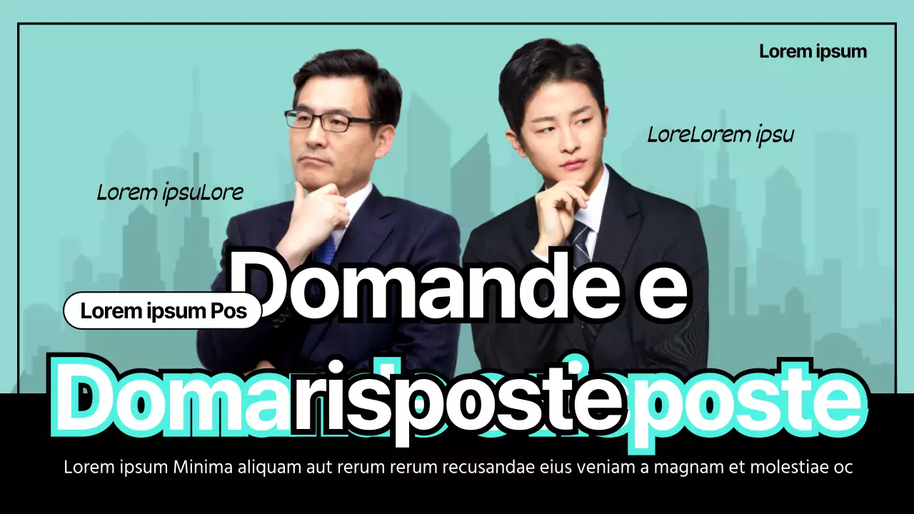 Foto in nero e menta che evidenzia il sistema rent-to-own QnA