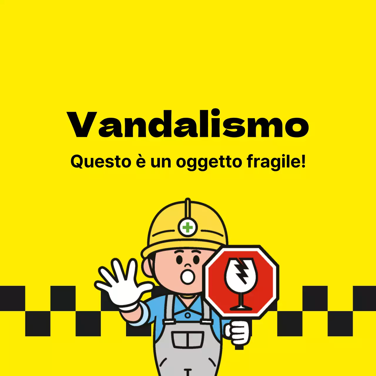 Adesivi contro il vandalismo