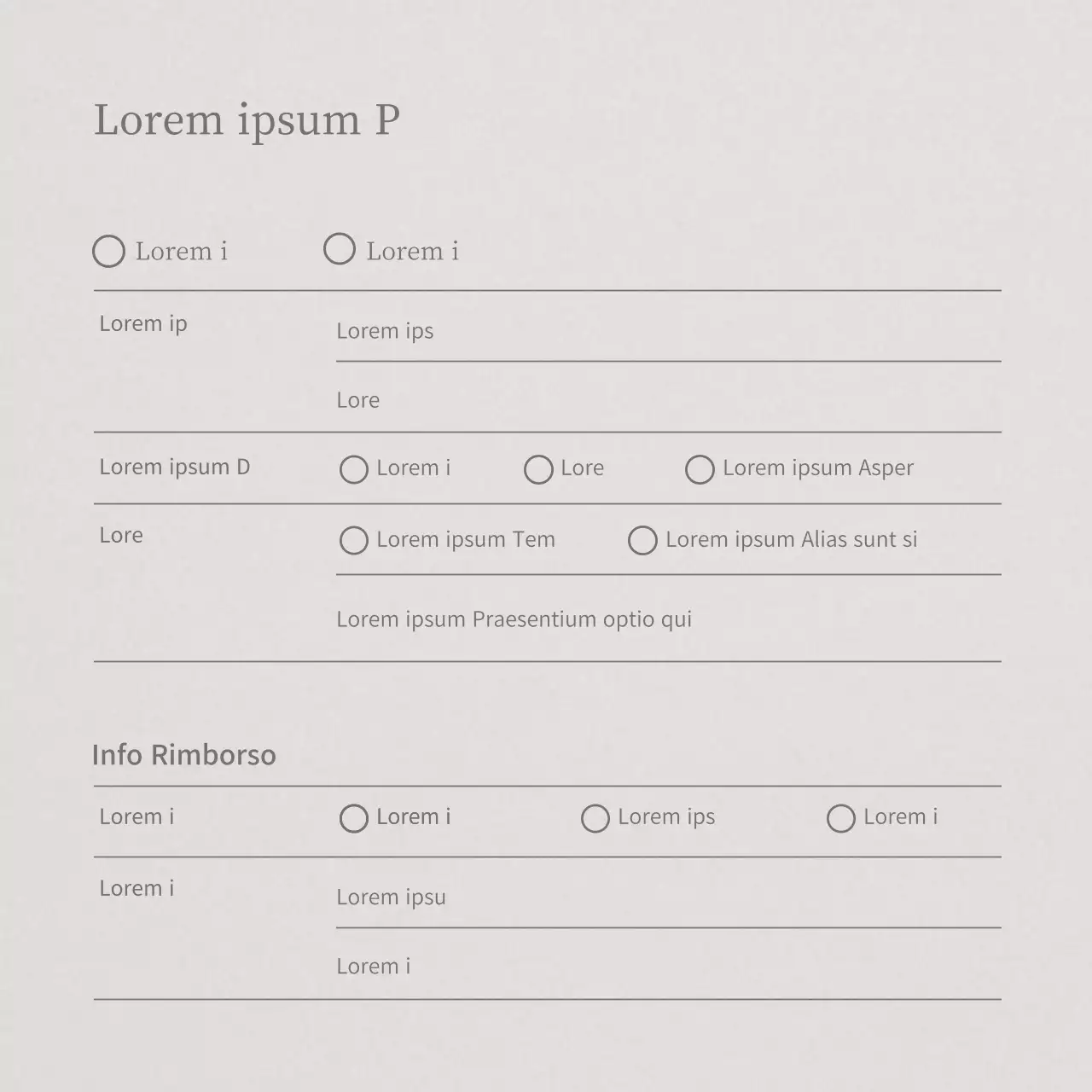 Una gioielleria sentimentale in Warm Grey