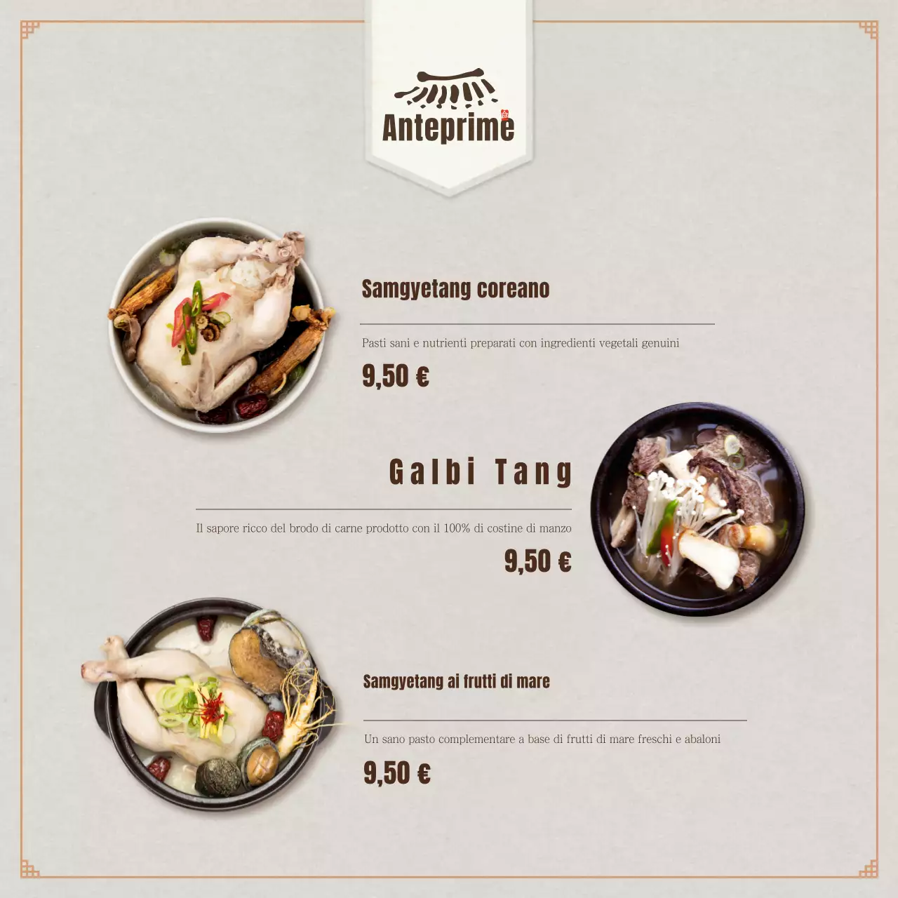 Striscione quadrato tradizionale in bambù