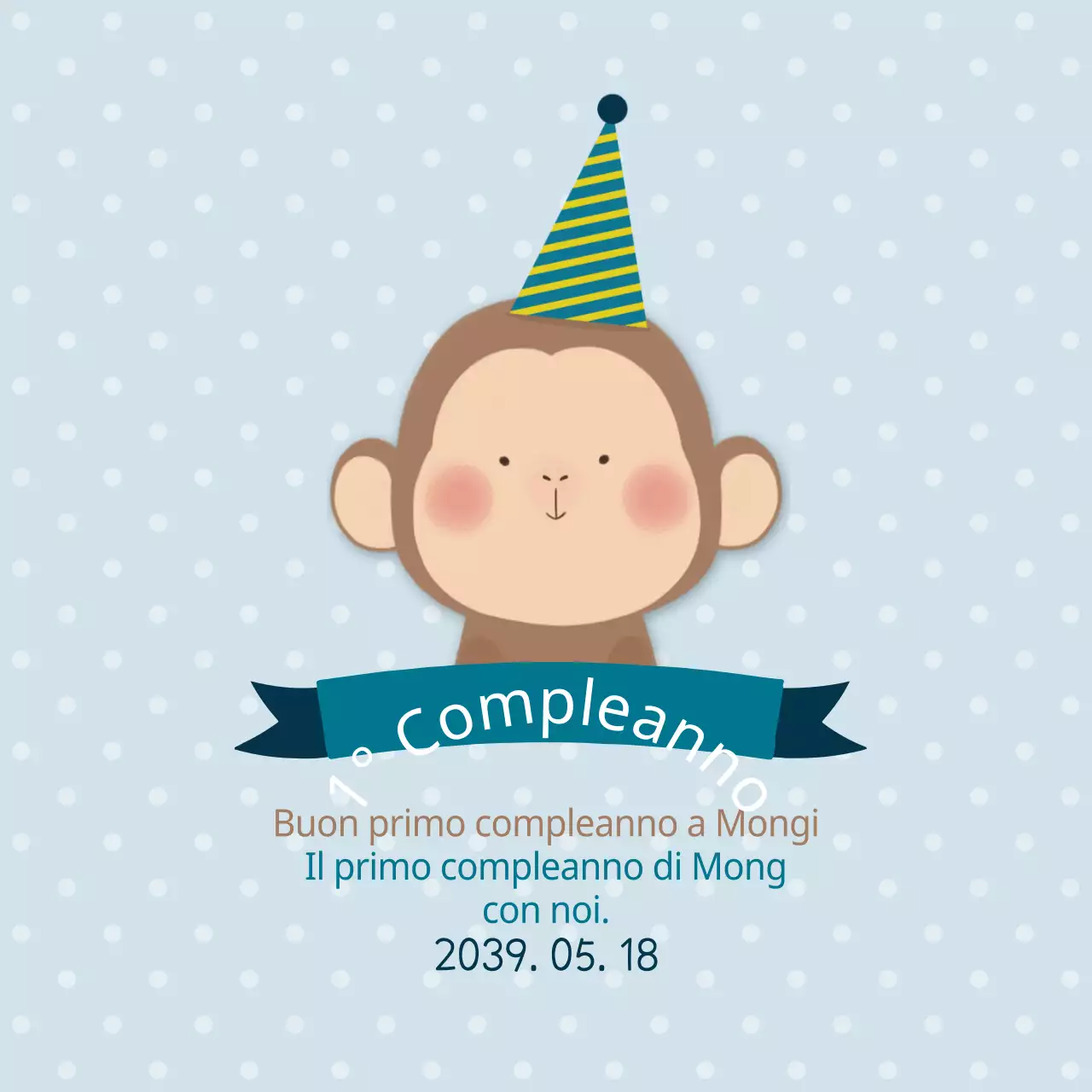 Il primo compleanno di Mong