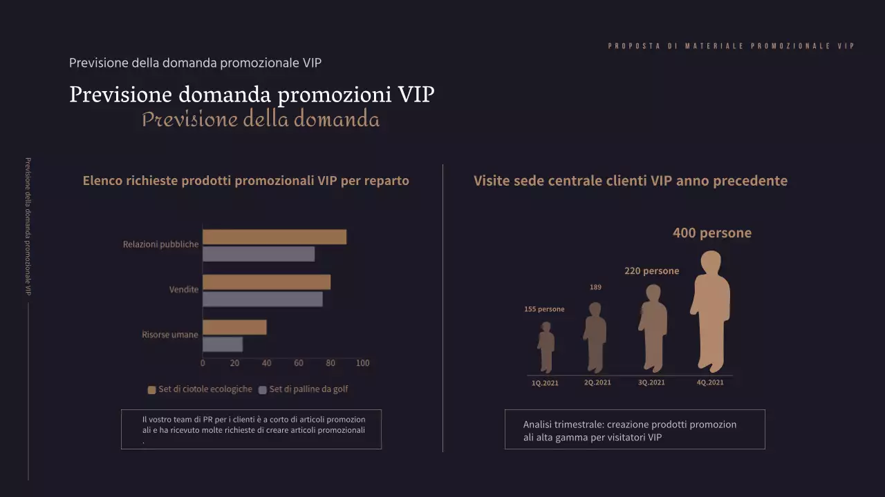 Gli accenti di colore oro e nero creano un'atmosfera lussuosa.