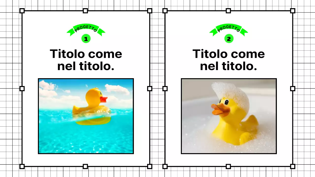 Una simpatica agenda concettuale in nero e colori al neon