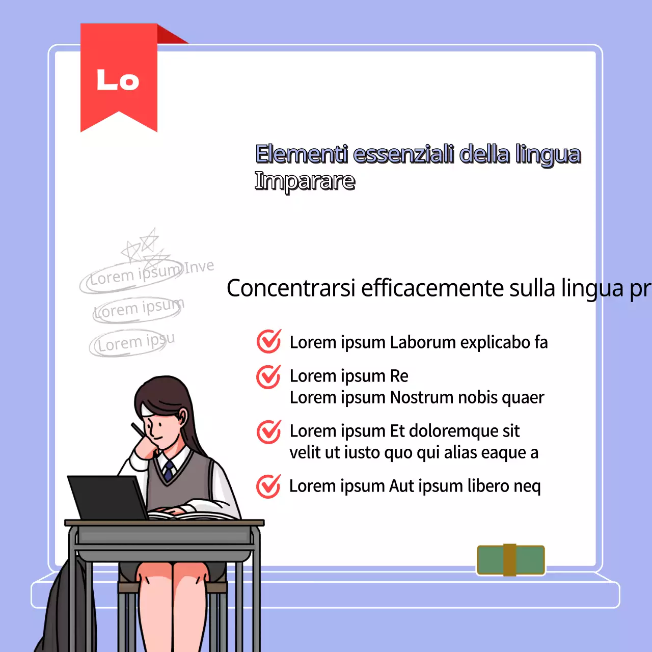 Illustrazione blu Chiavi per le materie del Key Stage 3TIPS