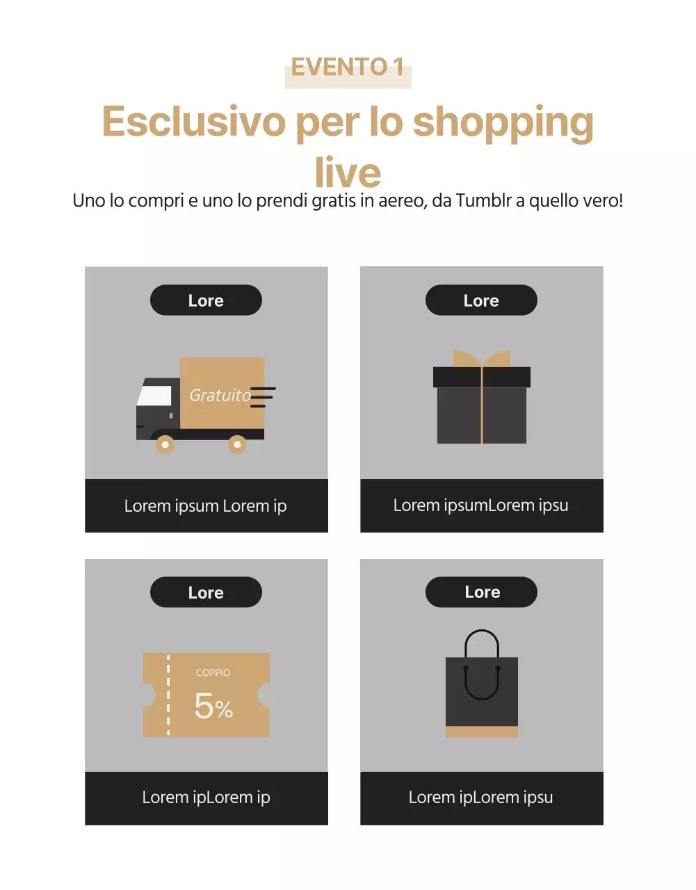 Sleek nero uomini cosmetici pagina di shopping dal vivo dettaglio