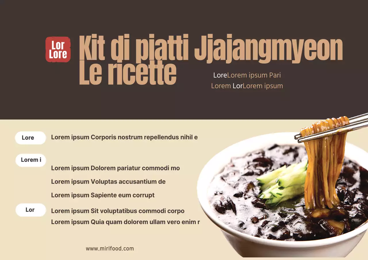 Fotografia di cibo Ricetta intensa del kit di pasti cinesi