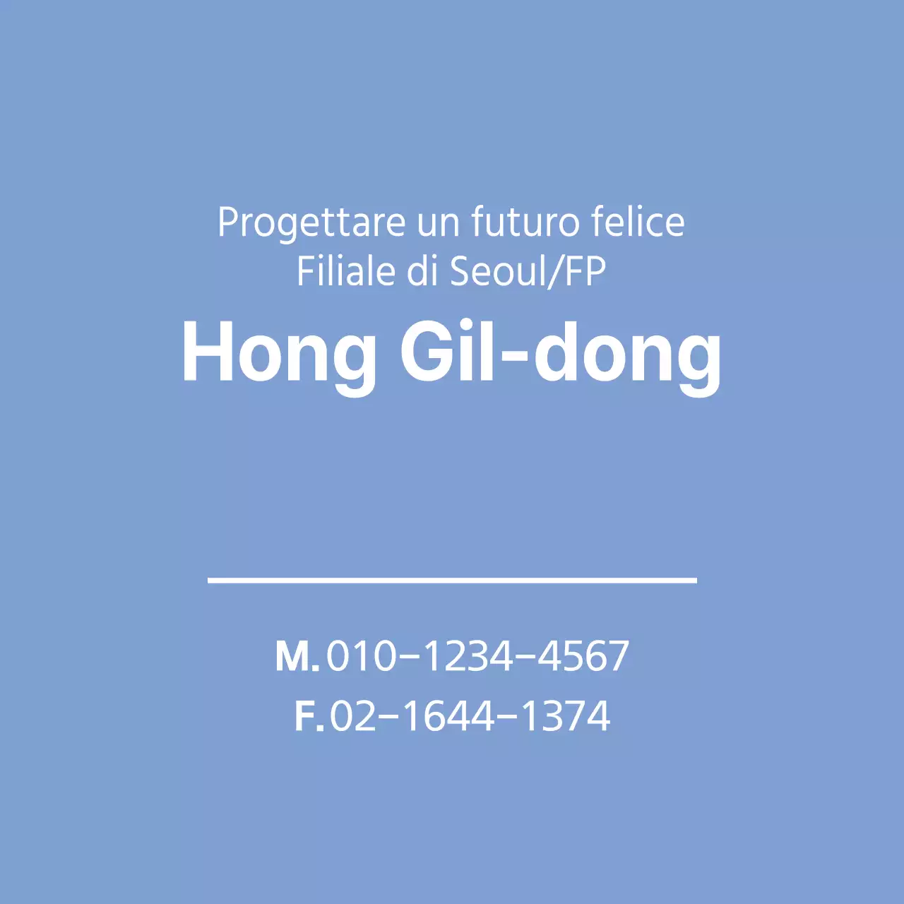 Assicurare un futuro felice