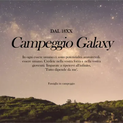 Campeggio Galaxy
