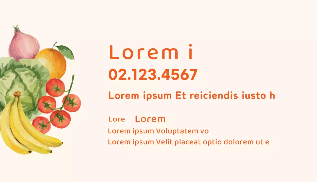 Illustrazione dell'arancia frutta pulita fruttivendolo